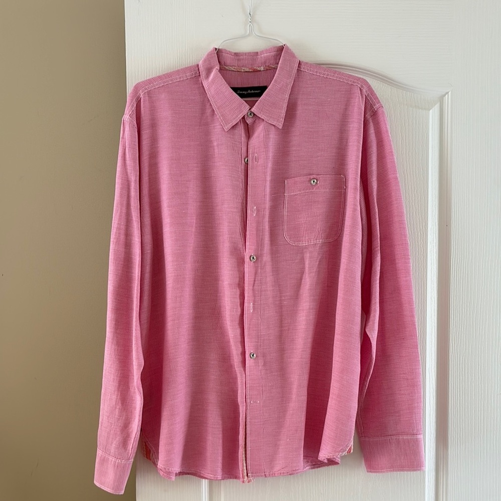 Tommy Bahama Sand Check Linen Blend‎ Shirt